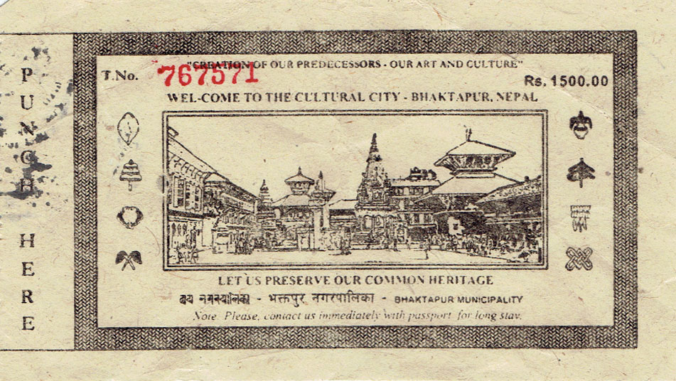 Bhaktapur Entry Fee